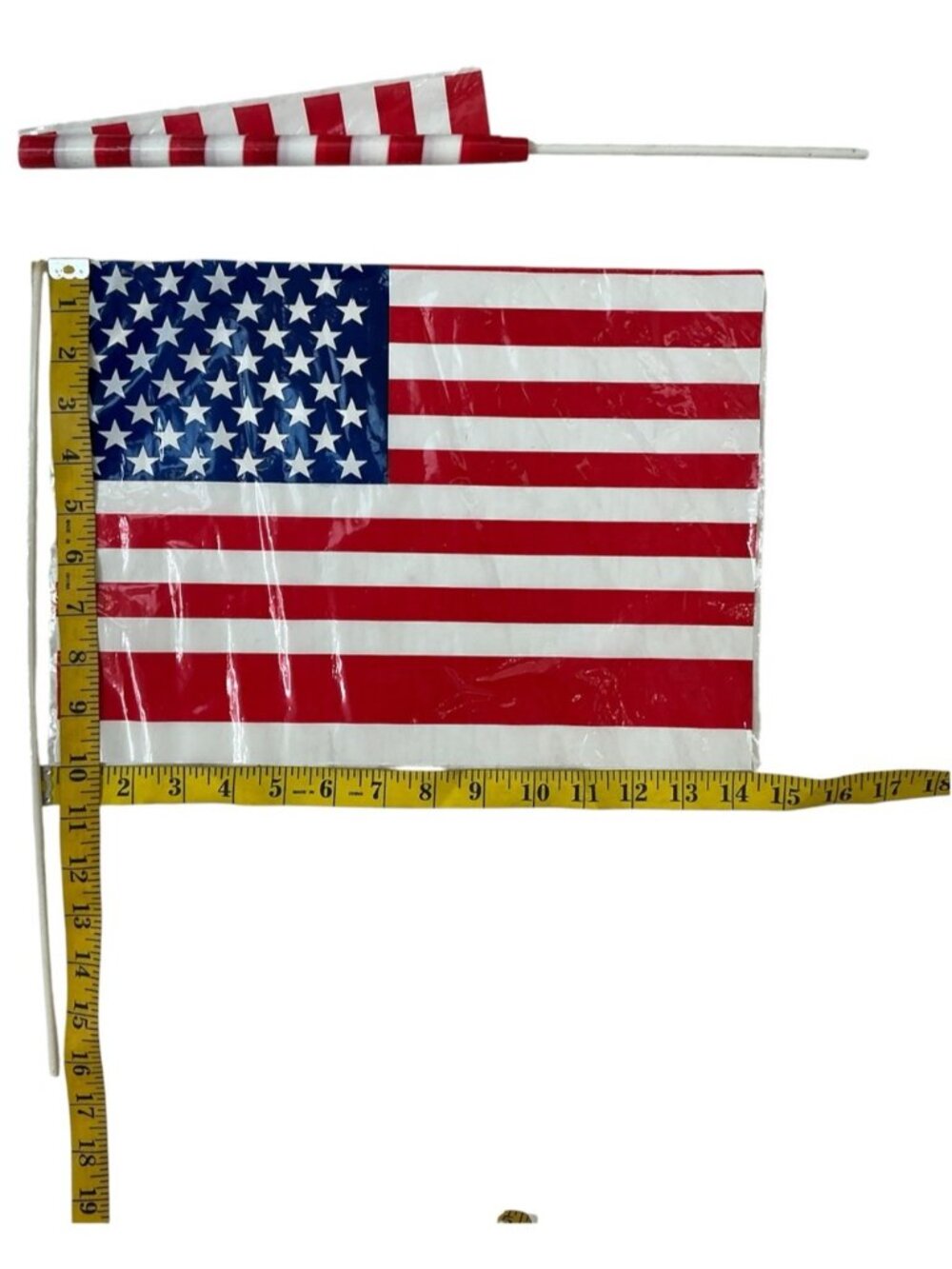 Patriotic Independence Day Home Decor Door Bell Hanger Flag Banner Small Flags - Picture 6 of 15